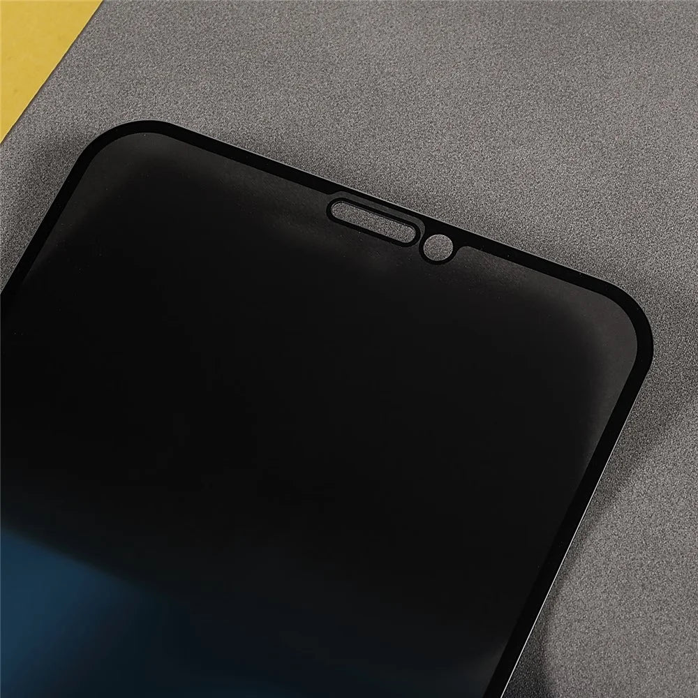 Tempered Glass Screen Protector for iPhone XS/11 Pro 5.8 inch/X, Wear-resistant Anti-spy Matte HD Silk Printing Full Glue Full Screen Film - 5