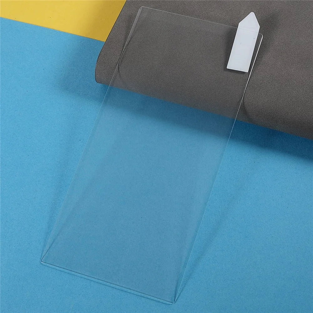 RURIHAI for Samsung Galaxy S22 Ultra 5G 0.26mm Slim Anti-explosion Full Glue UV Liquid High-aluminium-silicon Glass Tempered Glass Screen Protector Film [Fingerprint Unlock] - 3