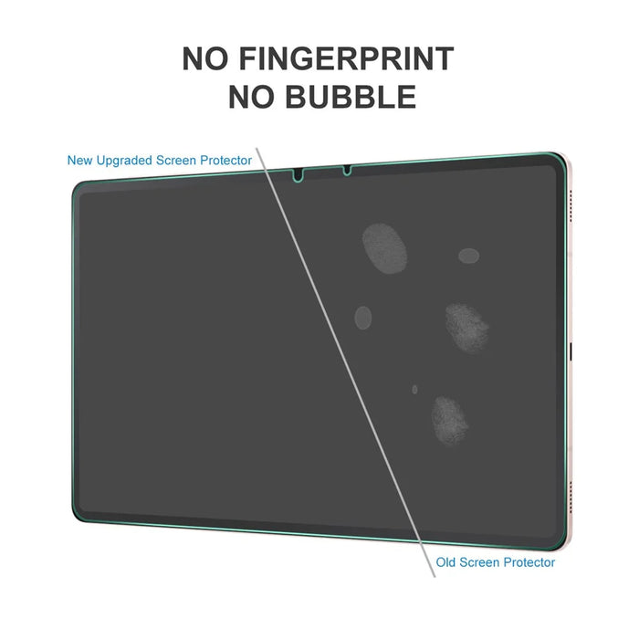 ENKAY HAT PRINCE for Samsung Galaxy Tab S9 / S8 / S7 X700 / X706 2Pcs / Pack 2.5D Arc Edge 0.33mm Super Thin 9H Full Glue Tempered Glass CNC Cutting Protector Film - 2
