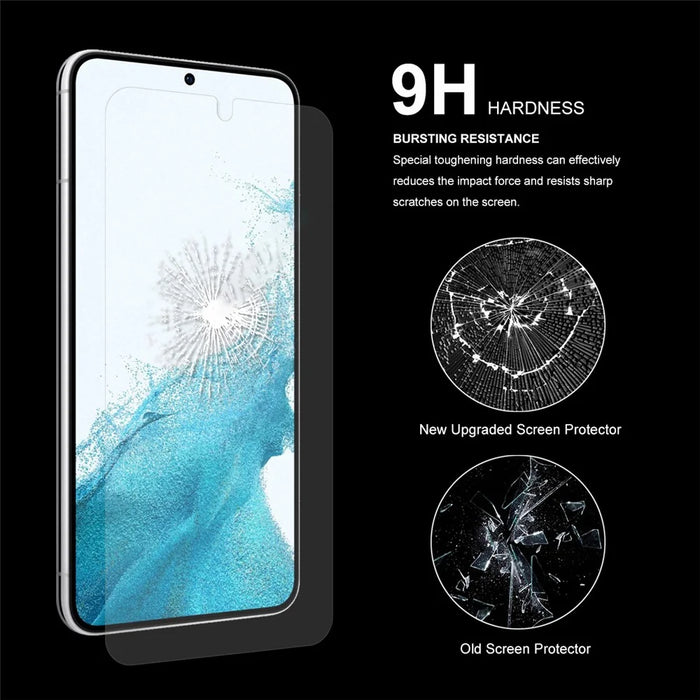 HAT PRINCE 2Pcs / Pack for Samsung Galaxy S22 5G / S23 Sensitive Touch HD 0.2mm Ultra-slim Full Glue 9H Tempered Glass Screen Protector [Fingerprint Unlock Version] - 5