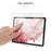 MOCOLO 2.5D Edge Protection Screen Protector for Samsung Galaxy Tab S9+ / S7+ / S8+ /  S7 FE  Complete Covering Full Glue HD Clear Tempered Glass Film - 5