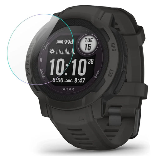 For Garmin Instinct 2 Anti-broken Tempered Glass Screen Protector 0.3mm Explosion-proof Clear Protective Film - 1