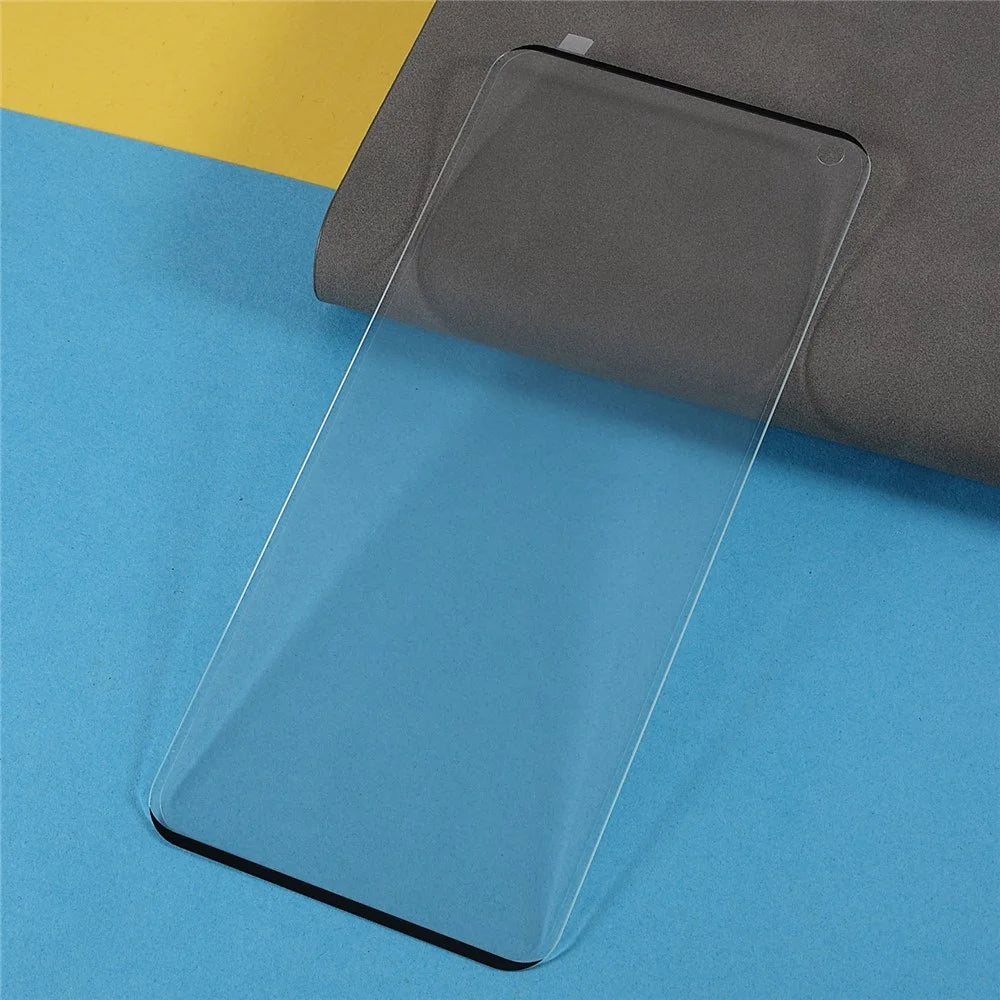 Silk Printing Screen Protector for OnePlus 9 Pro/10 Pro, HD Full Coverage Side Glue Tempered Glass Film - 6
