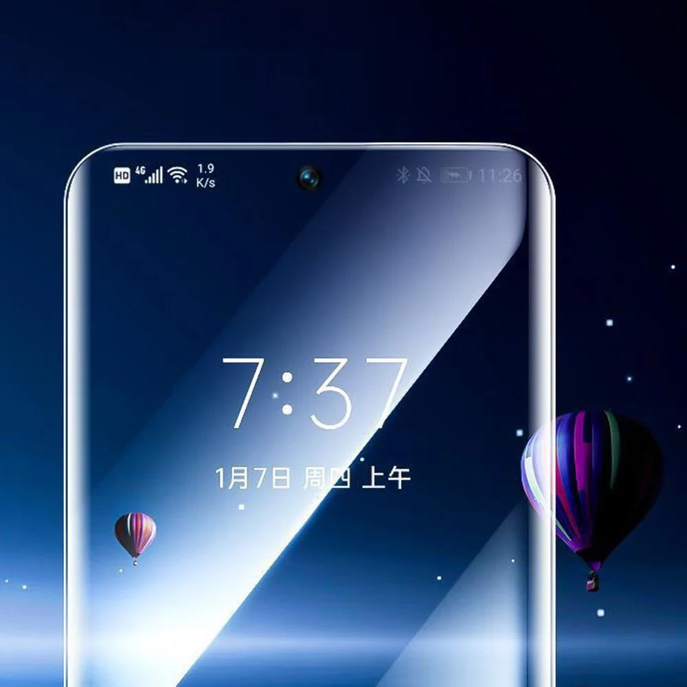 MOCOLO 3D Curved Edges Screen Protector for Huawei P50 Pro Tempered Glass Complete Covering UV Film - 4