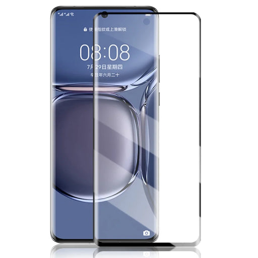 MOCOLO For Huawei P50 Pro Screen Protector 3D Curved Edges Ultra Clear Tempered Glass Film with Full Glue - 1
