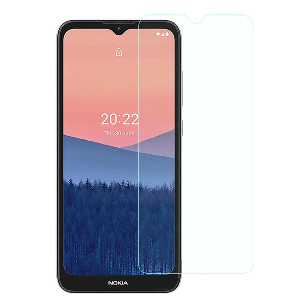 For Nokia C21 Anti-Broken Screen Protector Premium HD Clarity 0.3mm Arc Edge Tempered Glass Film - 1