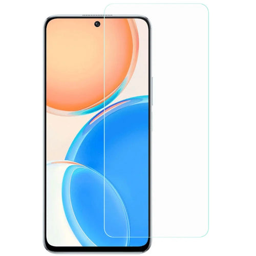 For Honor X8 4G Tempered Glass Phone Screen Protector 0.3mm Scratch-resistant Smooth Arc Edge Screen Film - 1