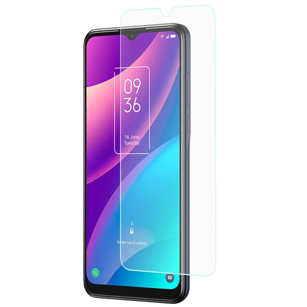 For TCL 30E/TCL 30 SE/TCL 306/TCL 305 HD Clear 0.3mm Ultra Slim Arc Edge Tempered Glass Explosion-proof Screen Protector - 1