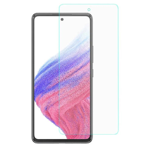 For Samsung Galaxy A53 5G Tempered Glass Screen Protector 0.3mm Arc Edge High Definition Scratch Protection Film Guard - 1