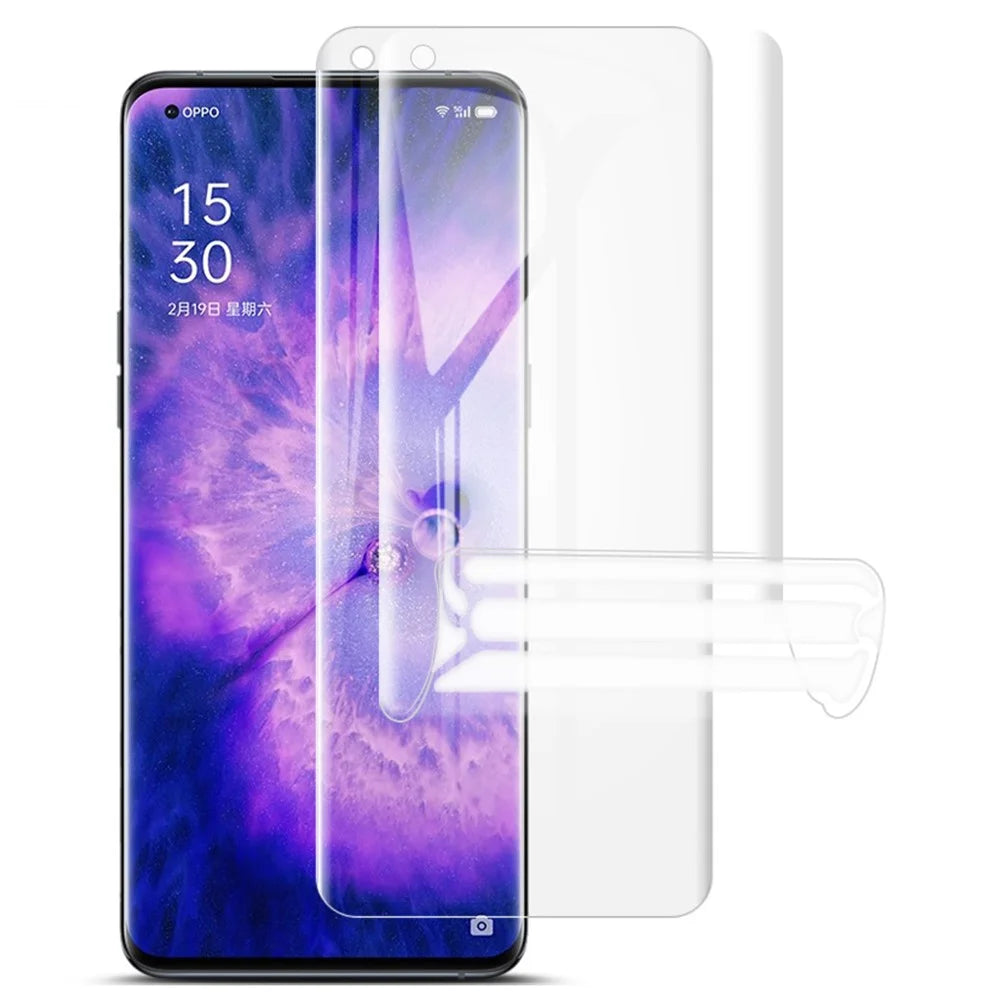 IMAK For Oppo Find X5 Pro 2Pcs/Set Soft TPU Hydrogel Film III Ultra Clear Full Screen Protector - 1
