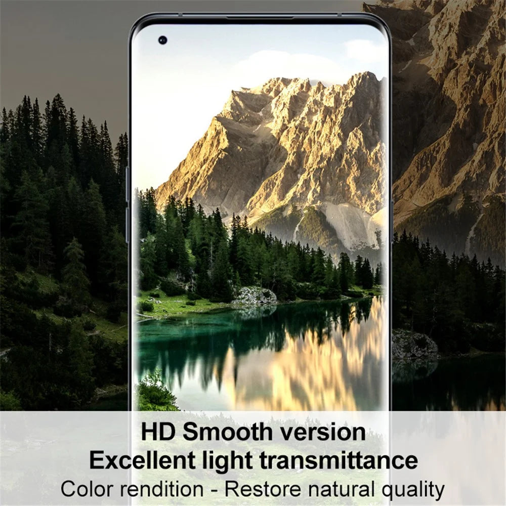 IMAK For Oppo Find X5 Pro 2Pcs/Set Soft TPU Hydrogel Film III Ultra Clear Full Screen Protector - 4