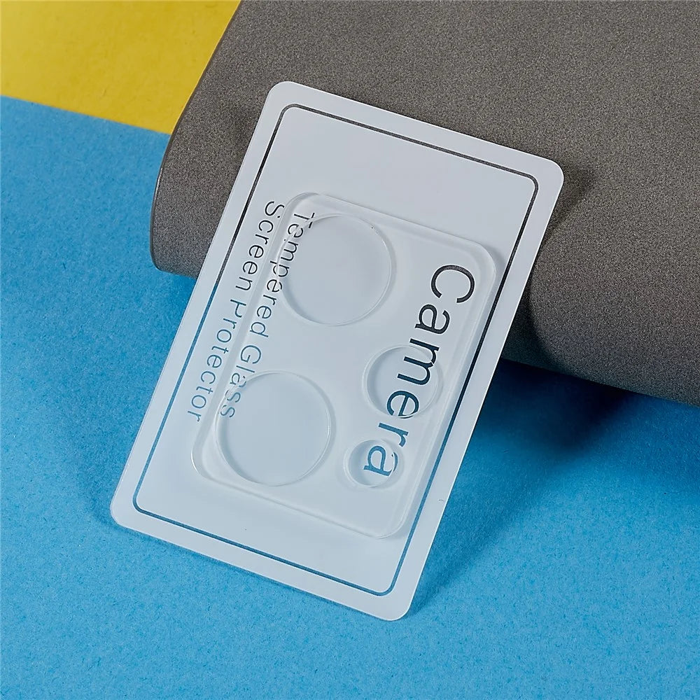 For Realme 9 Pro 5G / 9 5G / Realme Q5 2Pcs / Pack Clear Camera Lens Protector Scratch Resistant 2.5D Arc Edge Tempered Glass Film - 3