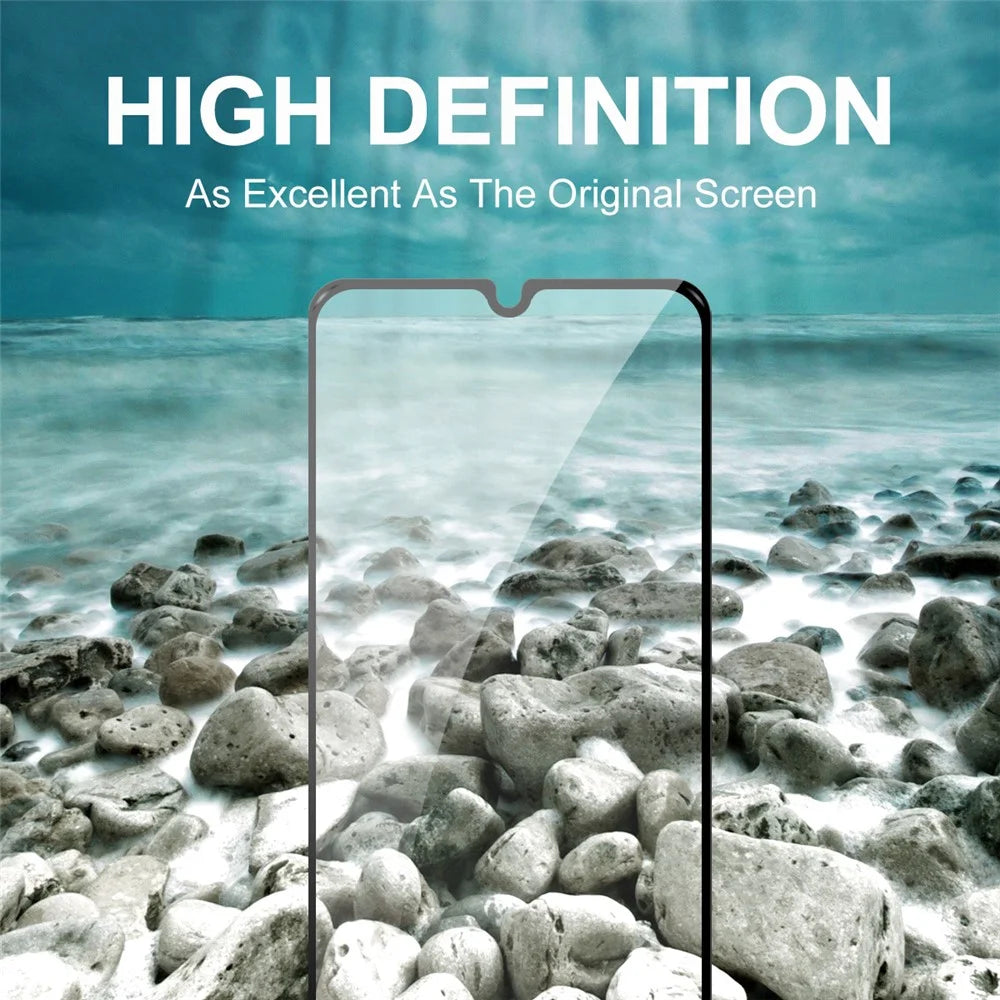HAT PRINCE 2.5D Arc Edge Screen Film for Samsung Galaxy A33 5G, 0.26mm Full Glue Full Size 9H Tempered Glass Screen Protector - 7
