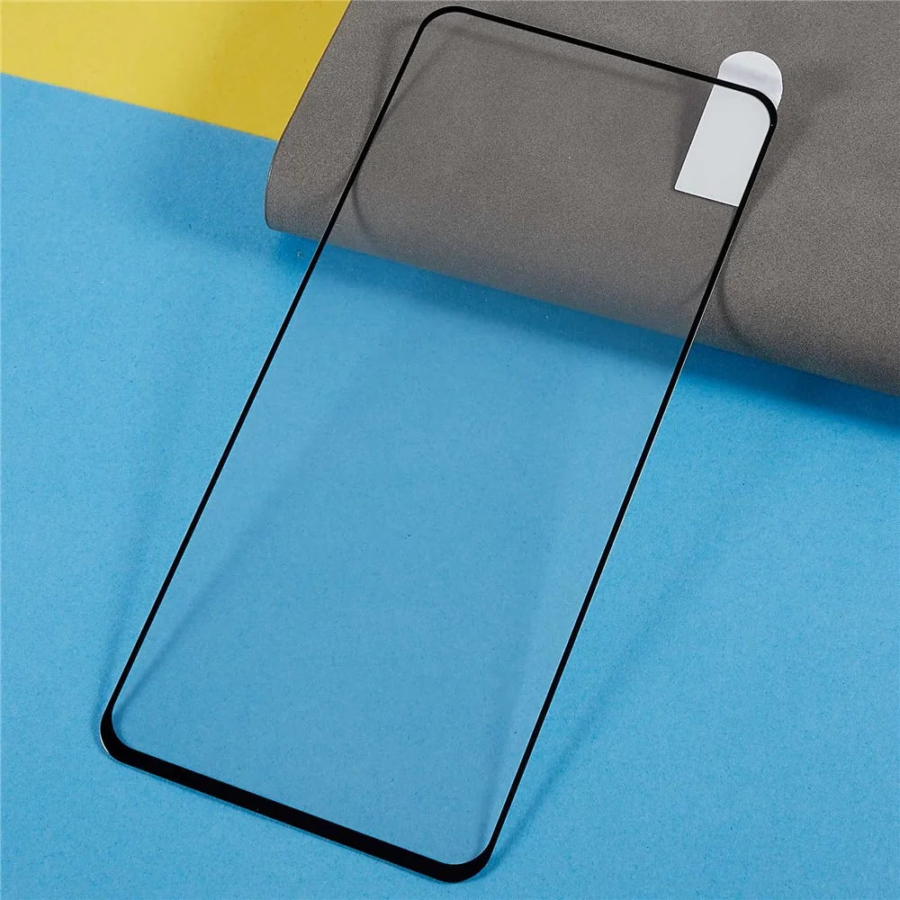 For Oppo Find X5 Lite High Transparency Silk Printing Full Screen Covering Full Glue Anti-scratch Tempered Glass Screen Film - 3