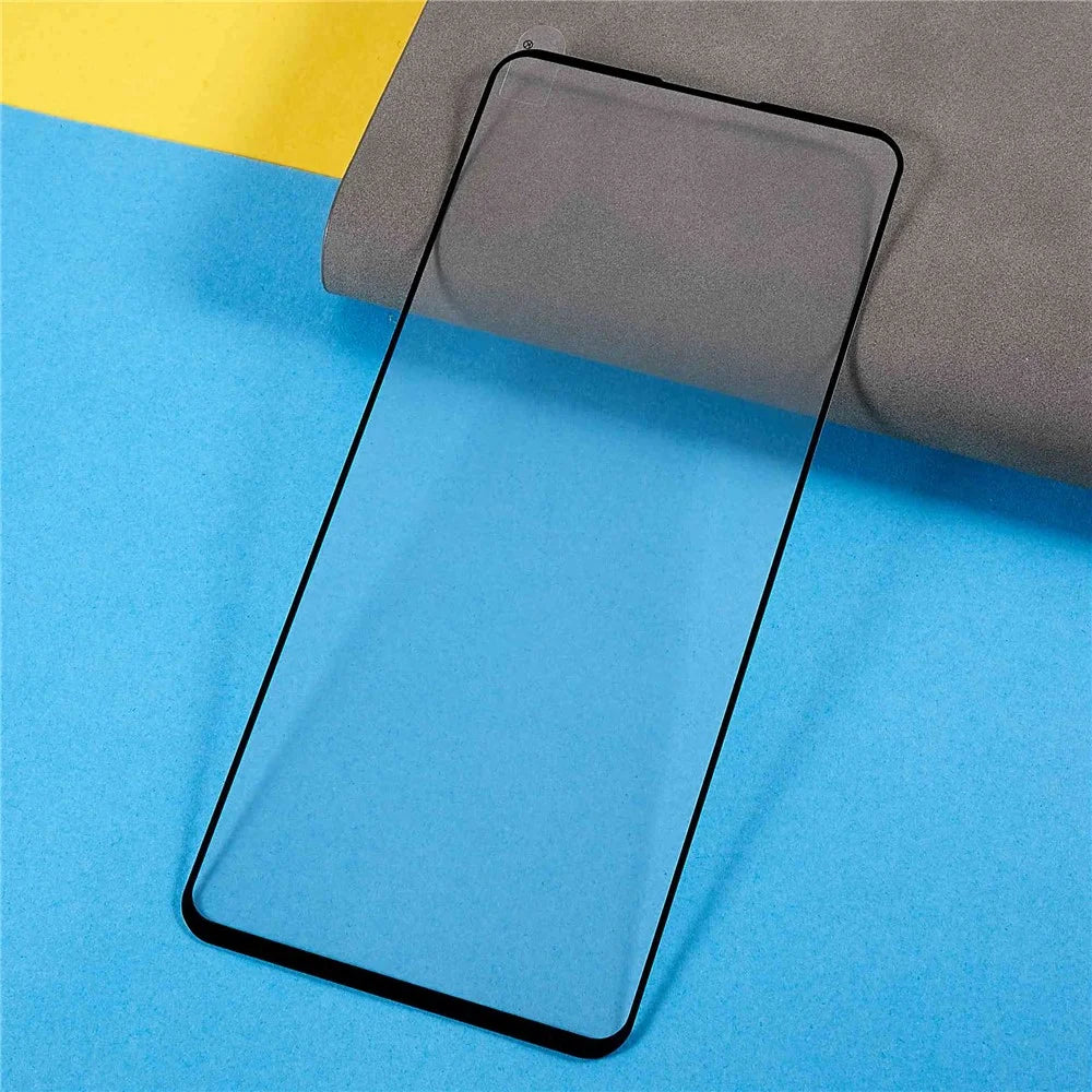 Full Glue Silk Printing Anti-explosion Tempered Glass Film for Samsung Galaxy A73 5G, Ultra Clear Full Screen Protector Film - 3