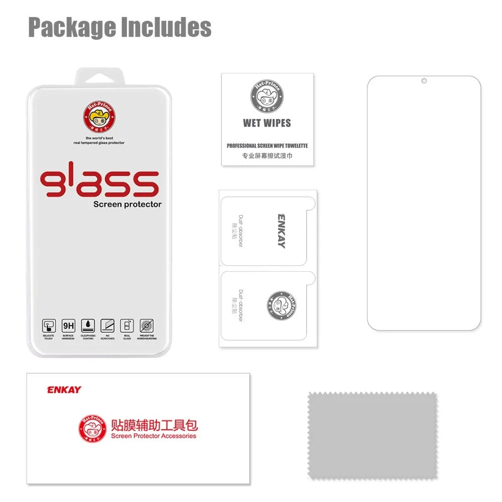 HAT PRINCE for Samsung Galaxy M52 5G Sensitive Touch 0.26mm 2.5D Arc Edge Full Glue 9H Tempered Glass Screen Protector - 6