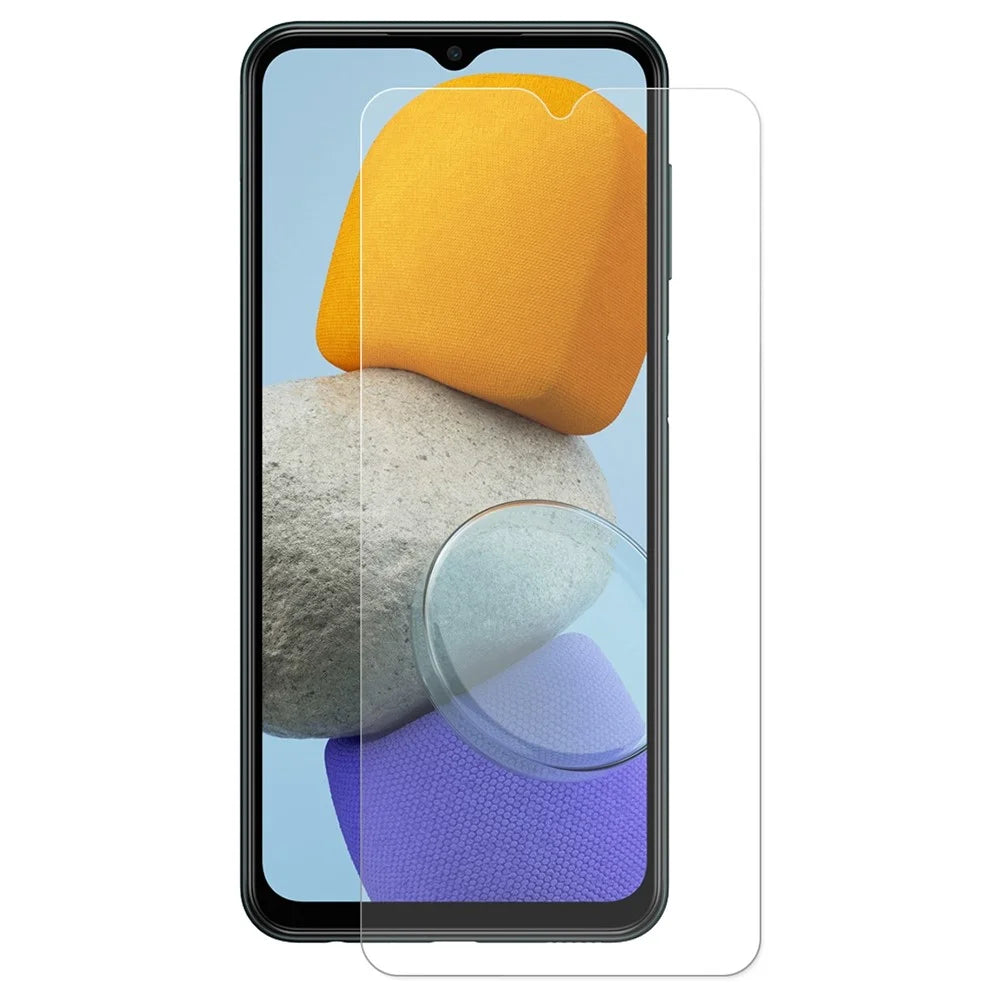 HAT PRINCE for Samsung Galaxy M33 5G (Global Version)/(India Version)/M23 5G/F23 5G Full Glue 9H Anti-scratch Ultra-clear 0.26mm 2.5D Arc Edge Tempered Glass Screen Protector - 1