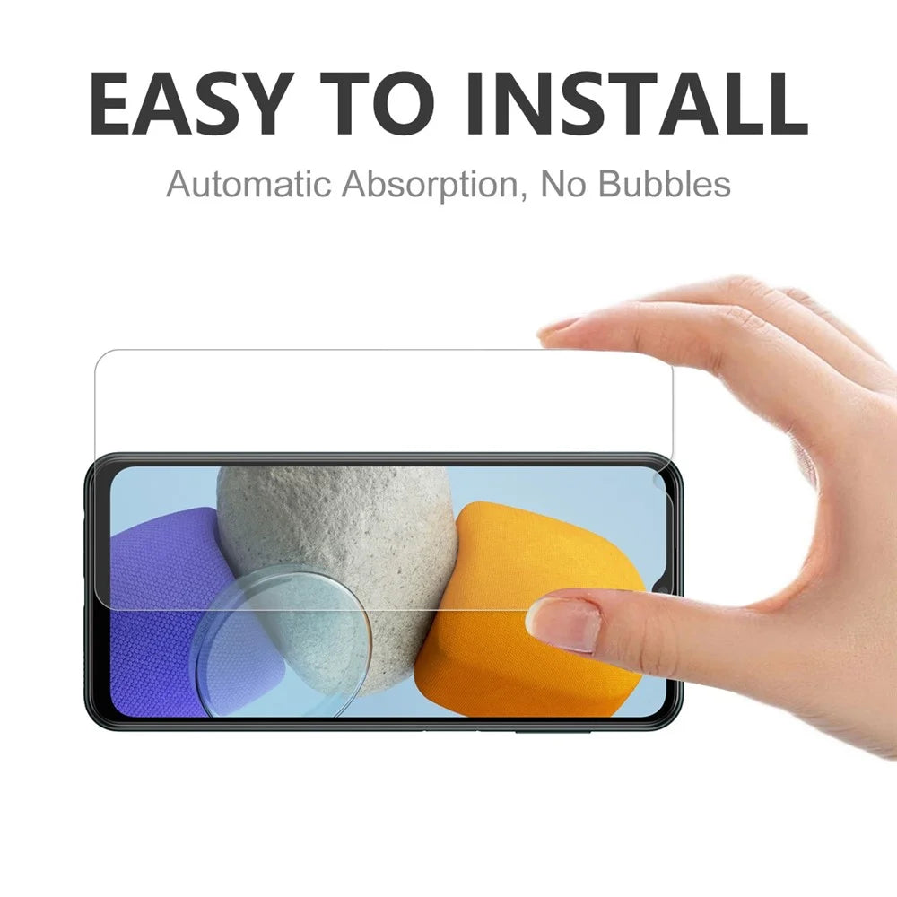 HAT PRINCE for Samsung Galaxy M33 5G (Global Version)/(India Version)/M23 5G/F23 5G Full Glue 9H Anti-scratch Ultra-clear 0.26mm 2.5D Arc Edge Tempered Glass Screen Protector - 5
