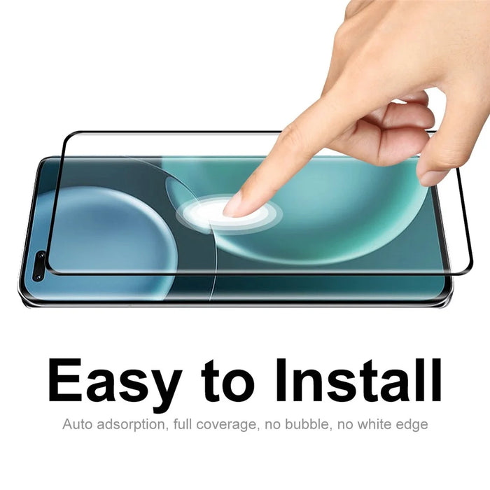 ENKAY HAT PRINCE 2Pcs / Set for Honor Magic4 5G / Magic4 Ultimate / Magic4 Pro 3D Curved Side Glue Tempered Glass Support Fingerprint Unlock - 5