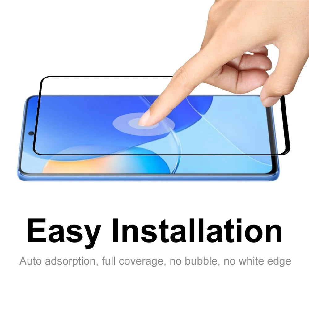 HAT PRINCE 2Pcs/Pack Full Coverage Screen Film for Huawei nova 9 SE, HD Anti-explosion 0.26mm 2.5D Arc Edge 9H Full Glue Tempered Glass Screen Protector - 5