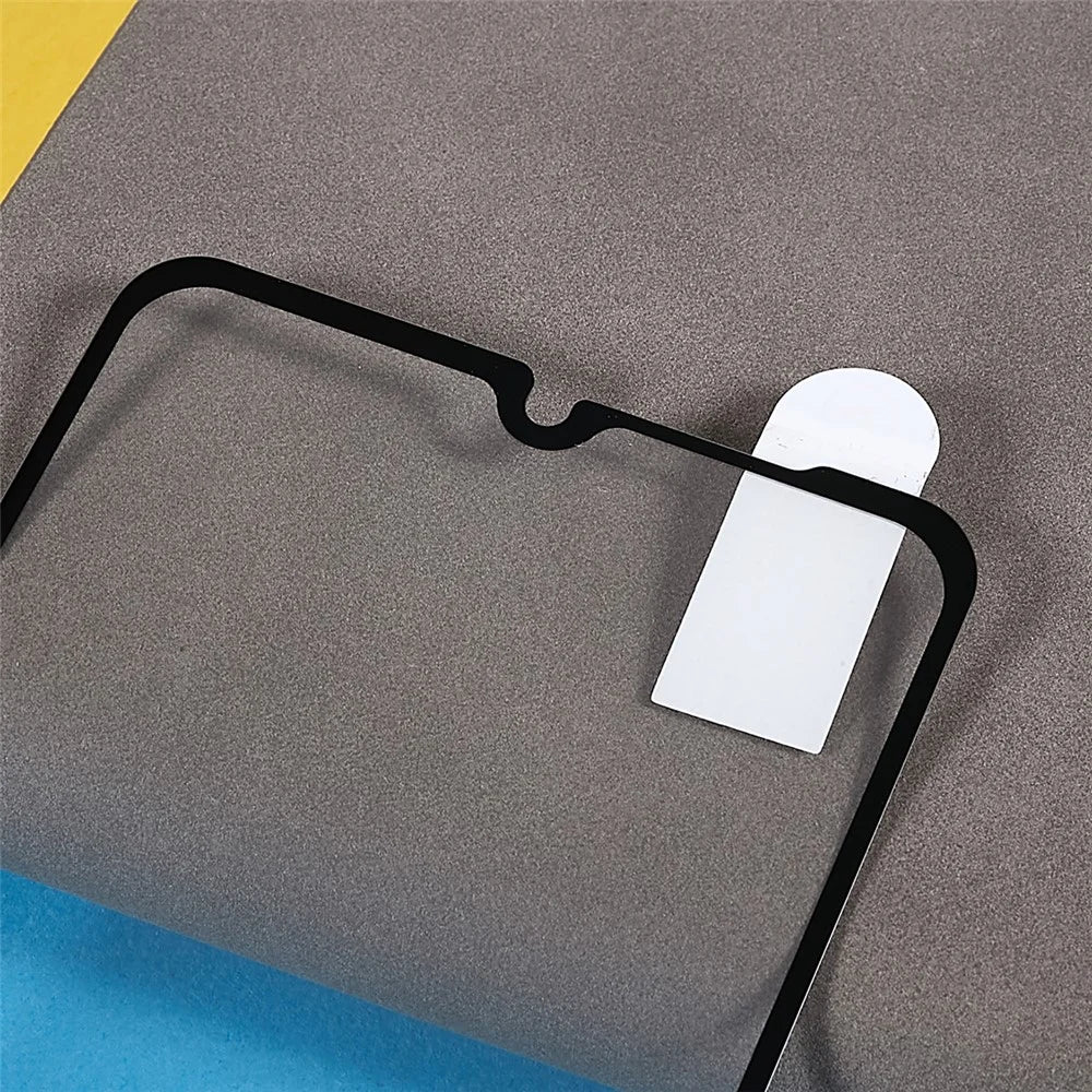 For Samsung Galaxy M33 5G (Global Version)/(India Version) Full Coverage Tempered Glass Screen Protector High Clarify Full Glue Silk Printing Anti-Shatter Film - 4