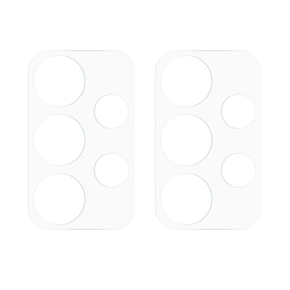 For Samsung Galaxy A23 4G / 5G (Global Version) / A33 5G / A53 5G / A73 5G 2Pcs / Set 2.5D Arc Edge Tempered Glass Camera Lens Film Ultra Clear Lens Protector - 2