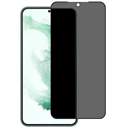 For Samsung Galaxy S22+ 5G / S23+ Privacy Anti-Spy Screen Protector Silk Printing Full Glue Tempered Glass Full Coverage Film - 1