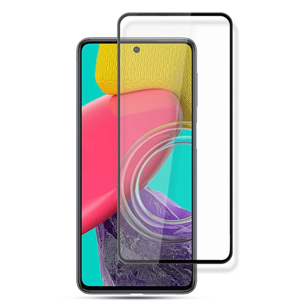MOCOLO For Samsung Galaxy M53 5G Full Coverage Tempered Glass Film HD Clear Anti-explosion Full Glue Screen Protector - Black - 1