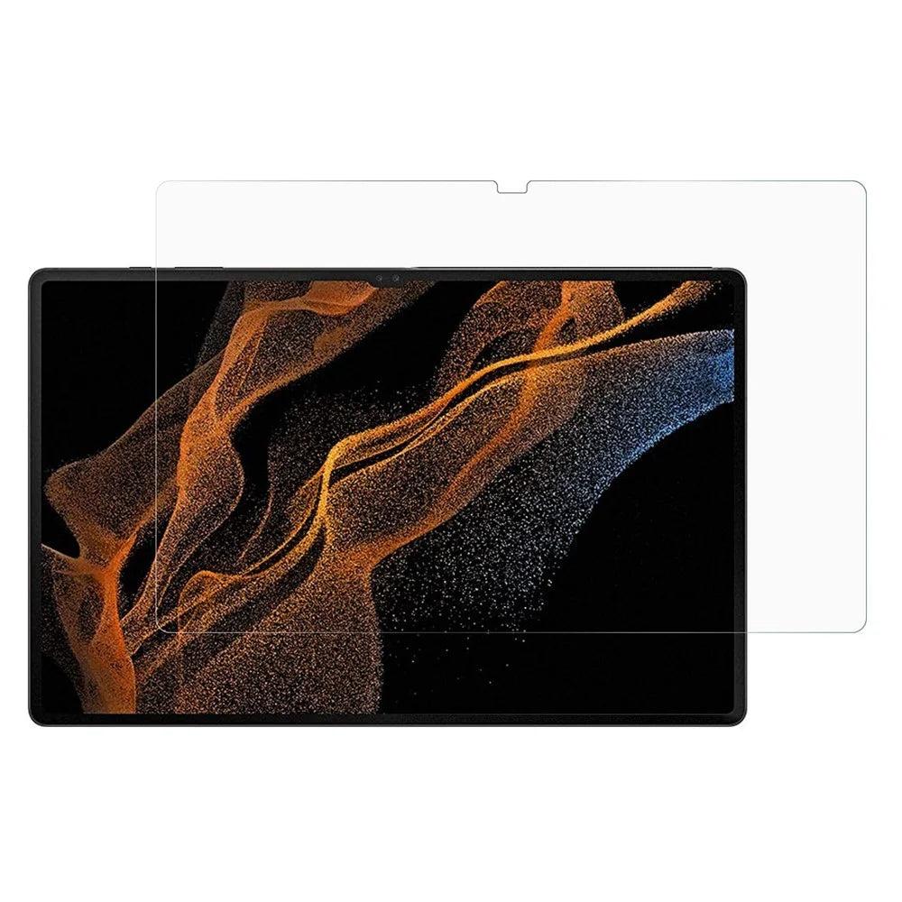 For Samsung Galaxy Tab S11 Ultra / S10 Ultra / S9 Ultra / S8 Ultra HD Tempered Glass Film 0.3mm Arc Edge Full Cover Screen Protector - 1