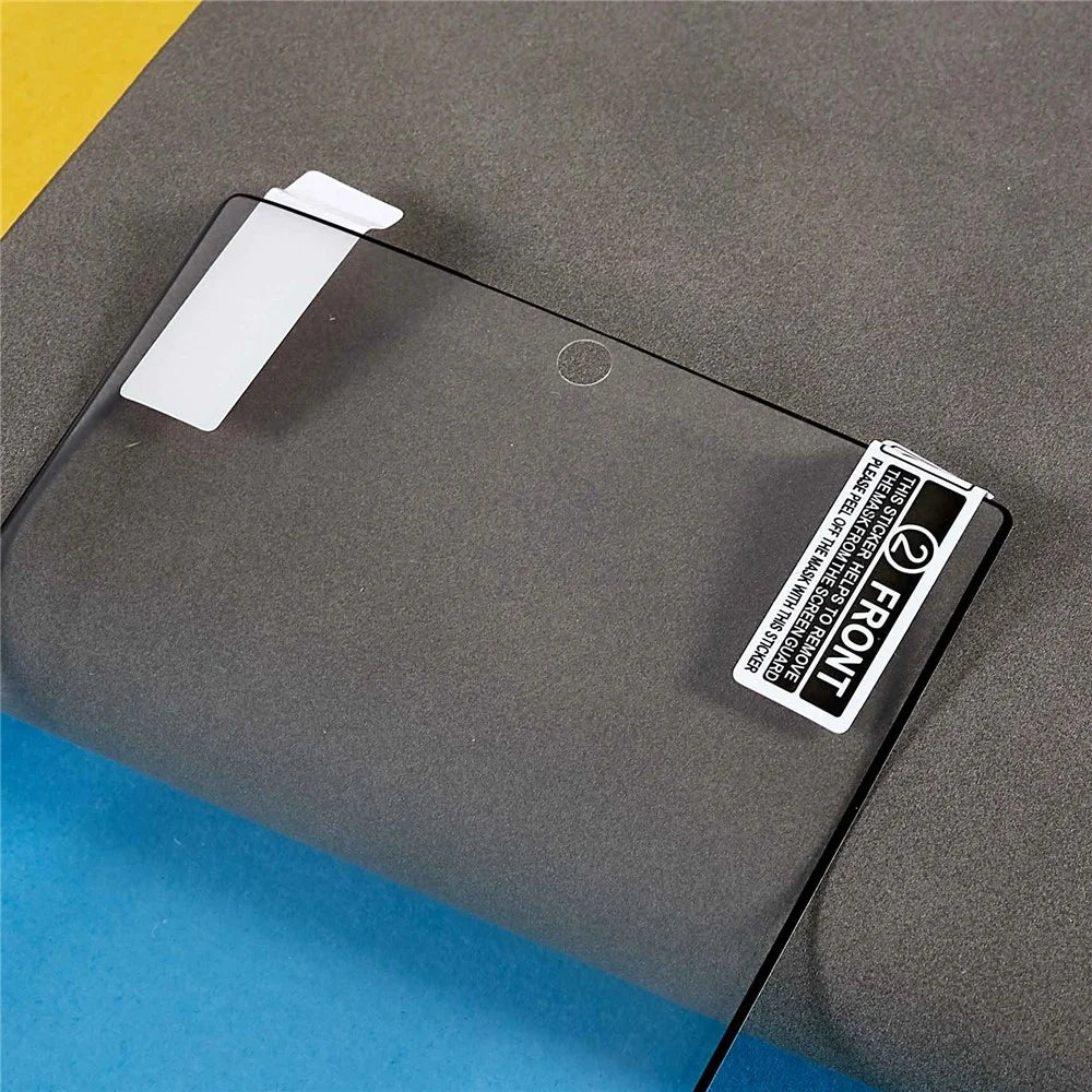 For Samsung Galaxy S22 Ultra 5G High Transparency Soft Screen Protector Full Cover Dust-Free PET Film with Black Edges - 4