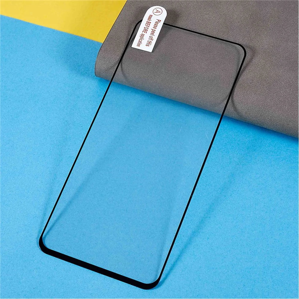 For Realme GT Neo3 Silk Printing Tempered Glass Film HD Clarity Full Coverage Scratch Resistant  Full Glue Screen Protector - 6