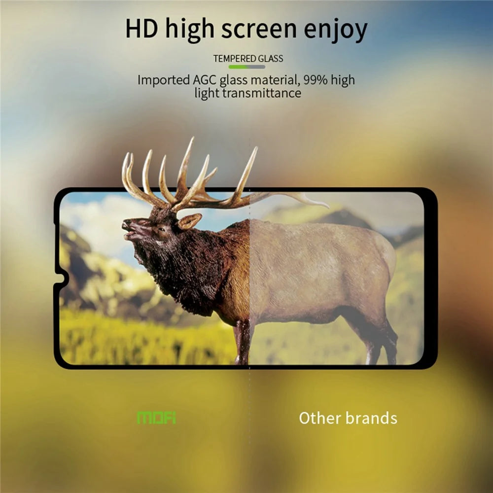 MOFI JK Tempered Glass Film Series-1 for Samsung Galaxy A23 5G (Global Version) / 4G HD Scratch-resistant 9H Hardness Full Glue Full Screen Protector - 3