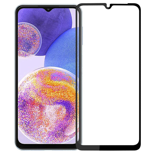 PINWUYO JK Tempered Glass Film Series-2 for Samsung Galaxy A23 5G (Global Version) / 4G Full Glue Full Covering Screen Protector Anti-burst Anti-oil HD Film - 1