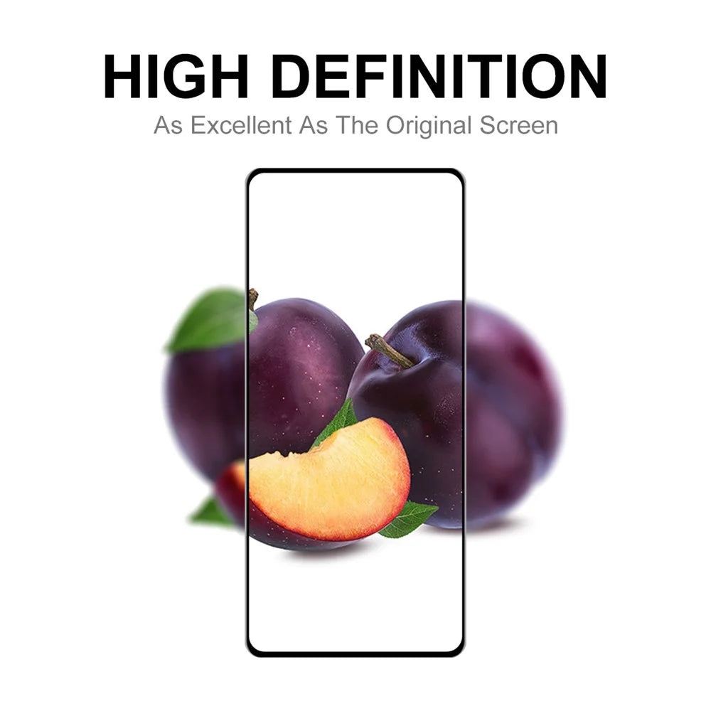ENKAY HAT PRINCE 2Pcs/Set for Samsung Galaxy M53 5G Screen Protector Silk Printing 6D High Aluminium-silicon Glass Full Size Full Glue HD Clear Tempered Glass Film - 7