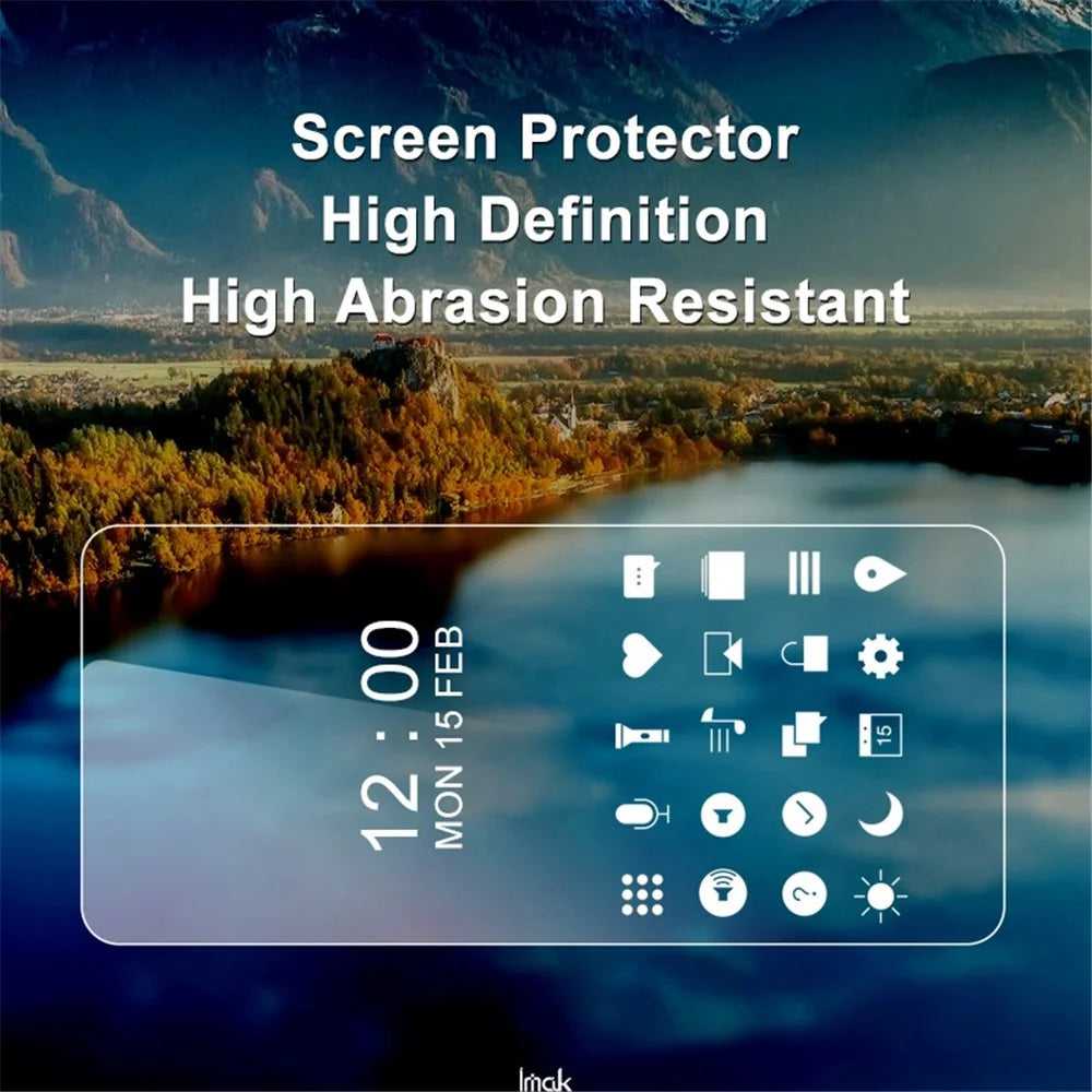 IMAK ARM Series for OnePlus Nord CE 2 5G High Sensitivity Explosion-proof Film Clear HD Transparent Soft TPU Screen Protector (Not Complete Covering) - 3