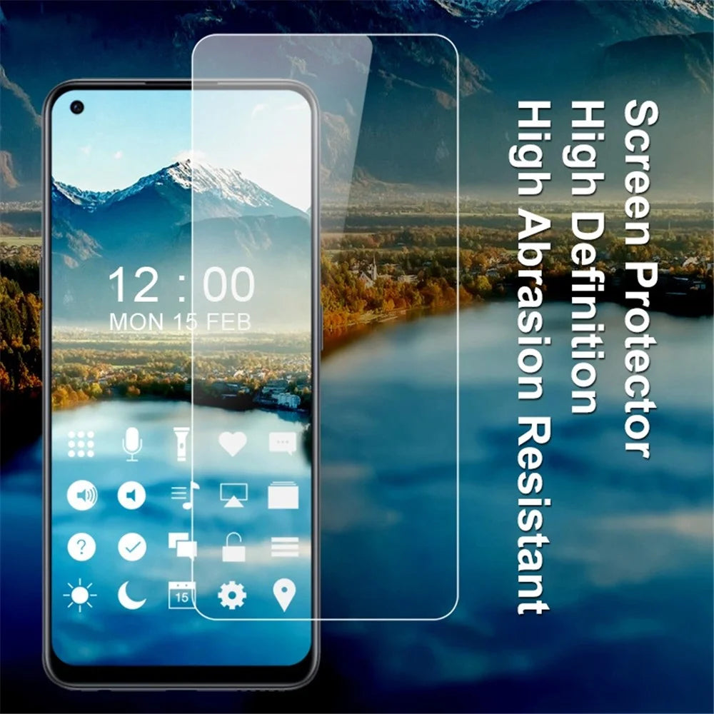 IMAK ARM Series for OnePlus Nord CE 2 5G High Sensitivity Explosion-proof Film Clear HD Transparent Soft TPU Screen Protector (Not Complete Covering) - 4
