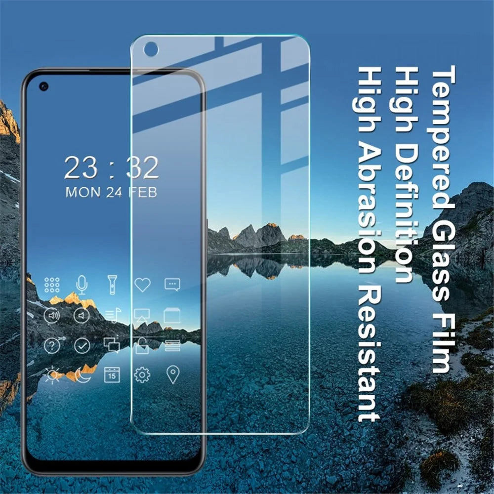 IMAK H Series for OnePlus Nord CE 2 5G Anti-scratch Wear-resistant 9H Tempered Glass Screen Protector Explosion-proof HD Film - 4