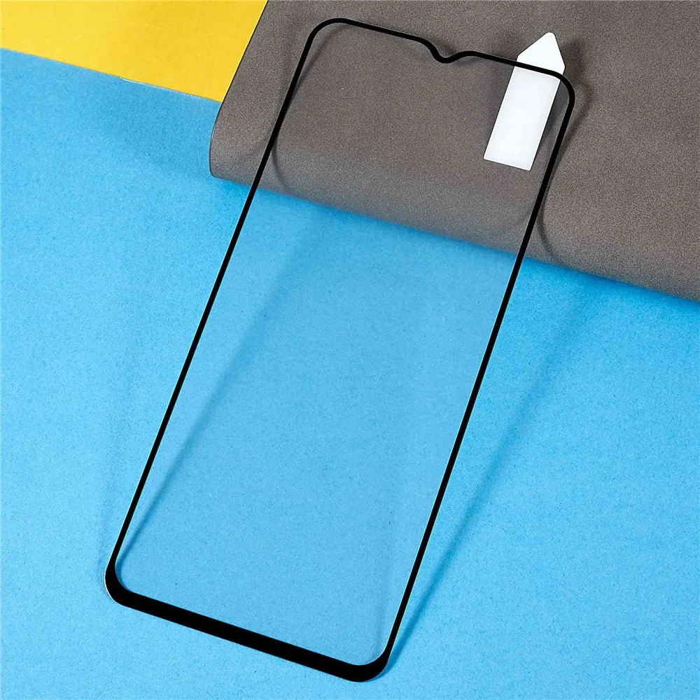 RURIHAI For TCL 30 SE/30E/305/306 Wear-resistant Full Glue Tempered Glass Film 2.5D Secondary Hardening Ultra Clear Full Covering Screen Protector - 3