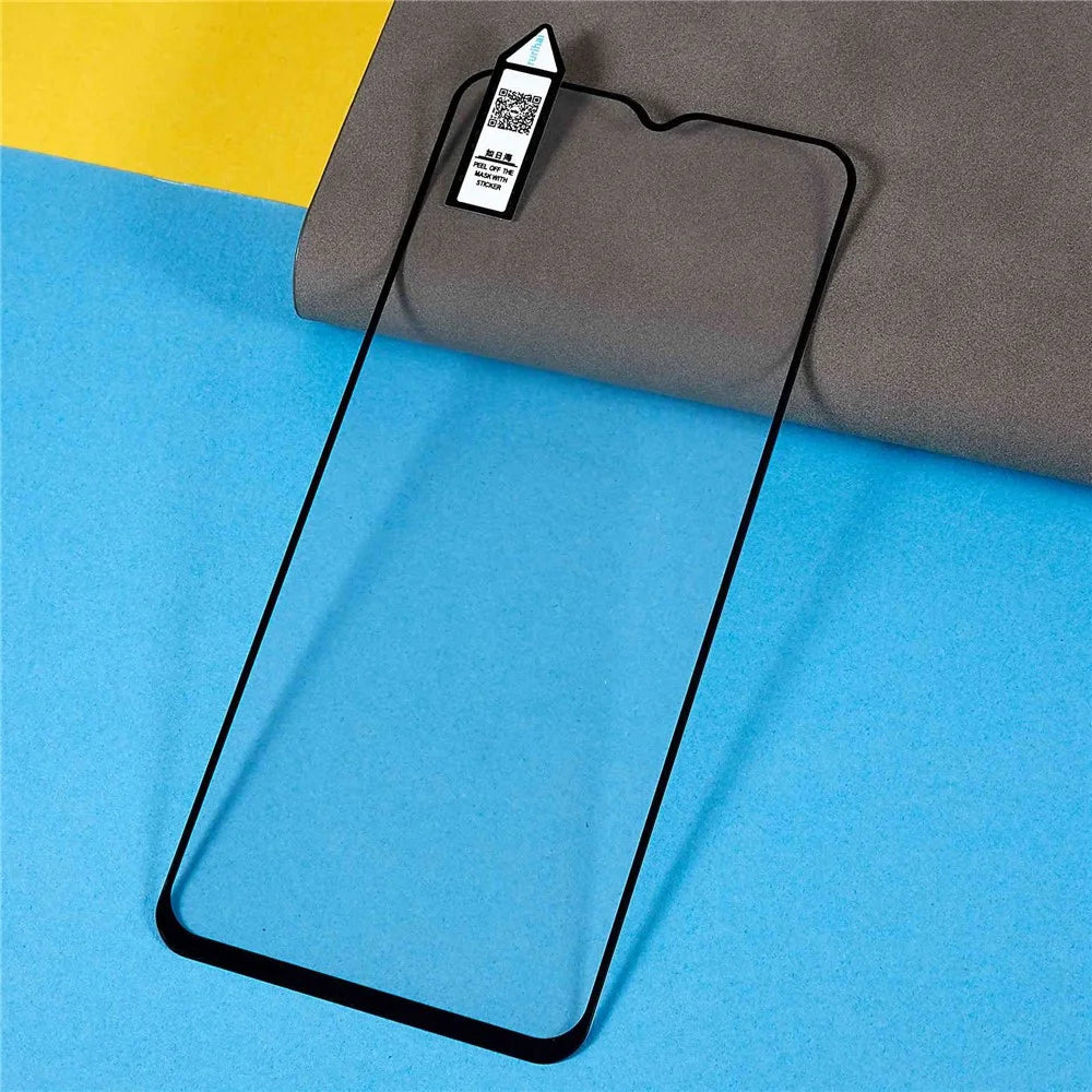 RURIHAI For TCL 30 SE/30E/305/306 Wear-resistant Full Glue Tempered Glass Film 2.5D Secondary Hardening Ultra Clear Full Covering Screen Protector - 6