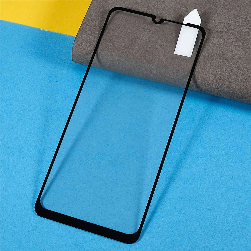 RURIHAI Tempered Glass Film for Samsung Galaxy A23 4G / 5G (Global Version), 2.5D Secondary Hardening Full Screen HD Full Glue Screen Protector - 3
