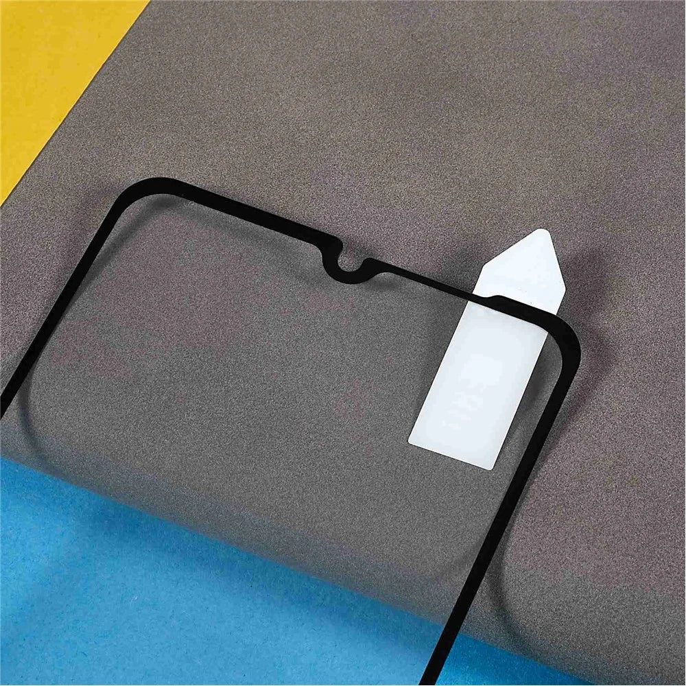 RURIHAI Tempered Glass Film for Samsung Galaxy A23 4G / 5G (Global Version), 2.5D Secondary Hardening Full Screen HD Full Glue Screen Protector - 4