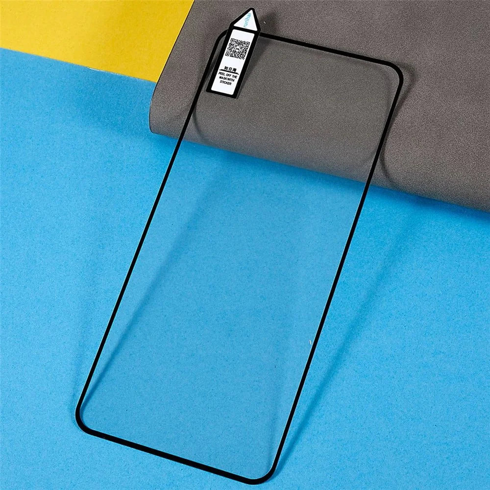 RURIHAI Tempered Glass Film for TCL 20L, Anti-explosion Full Glue 2.5D Secondary Hardening Full Coverage HD Screen Protector - 6