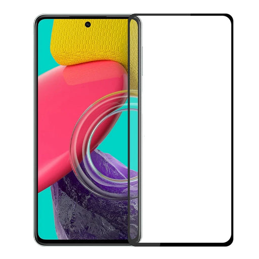 PINWUYO JK Tempered Glass Film Series-2 for Samsung Galaxy M53 5G Full Glue Bubble-free Screen Protector Full Covering Tempered Glass Film - 1