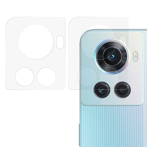 2Pcs/Set Camera Lens Protector for OnePlus Ace 5G, Anti-fingerprint Precise Cutout HD 3D Arc Edge Tempered Glass Film - 1
