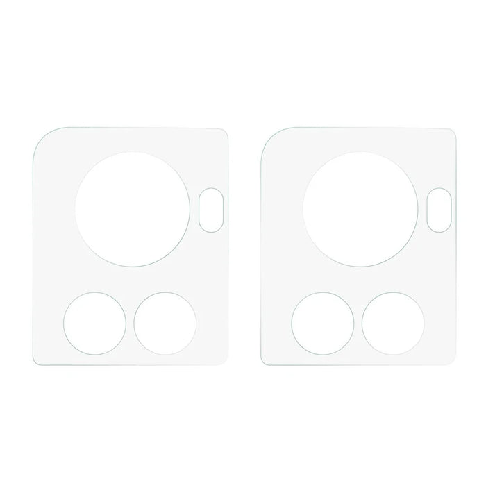 2Pcs/Set Camera Lens Protector for OnePlus Ace 5G, Anti-fingerprint Precise Cutout HD 3D Arc Edge Tempered Glass Film - 2