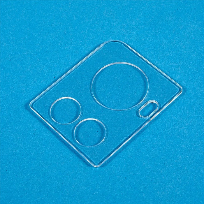 2Pcs/Set Camera Lens Protector for OnePlus Ace 5G, Anti-fingerprint Precise Cutout HD 3D Arc Edge Tempered Glass Film - 5