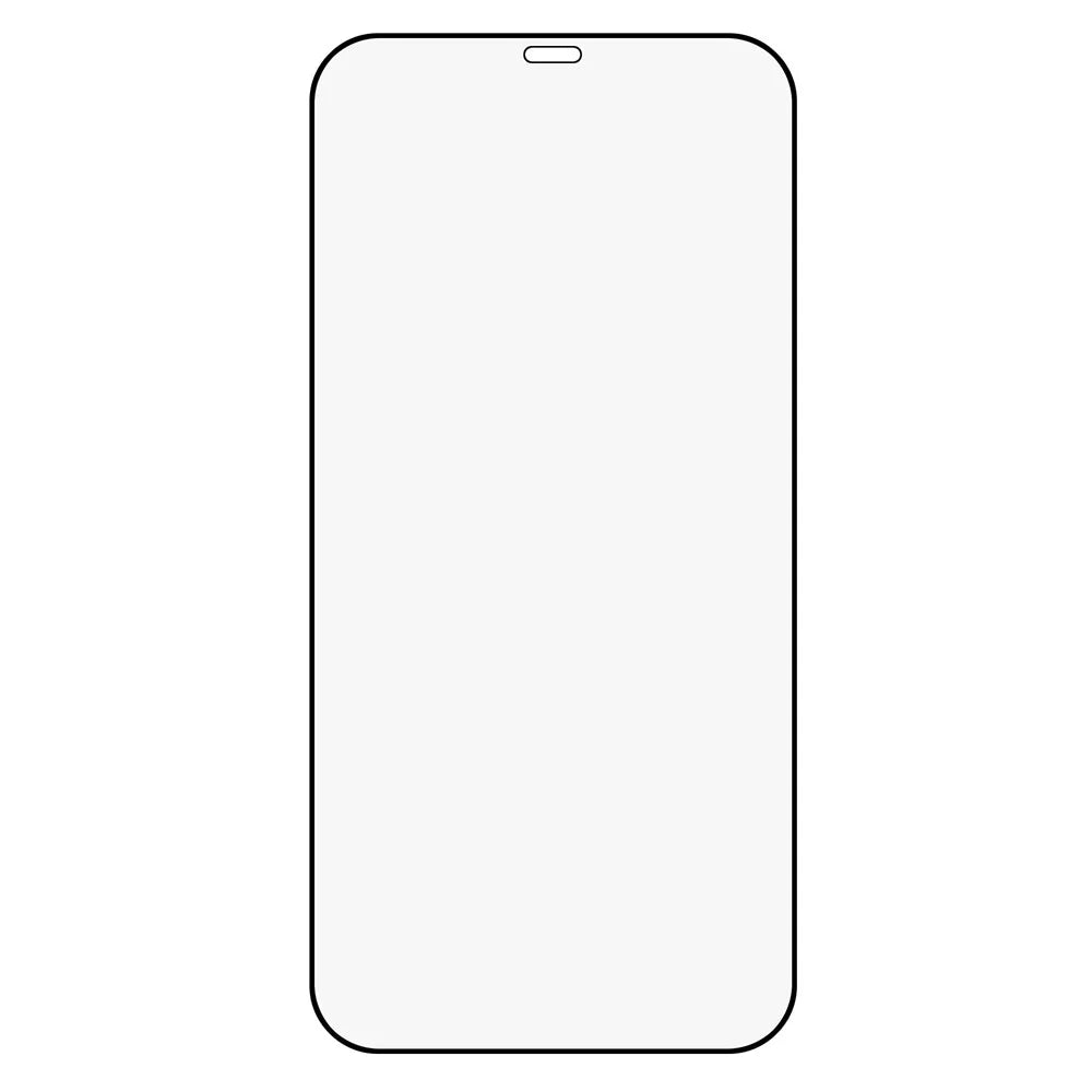 RURIHAI For iPhone 12 6.1 inch/12 Pro 6.1 inch 0.18mm AGC Tempered Glass Silk Printing Screen Protector Shatter-proof Full Glue Full Screen Film - 2
