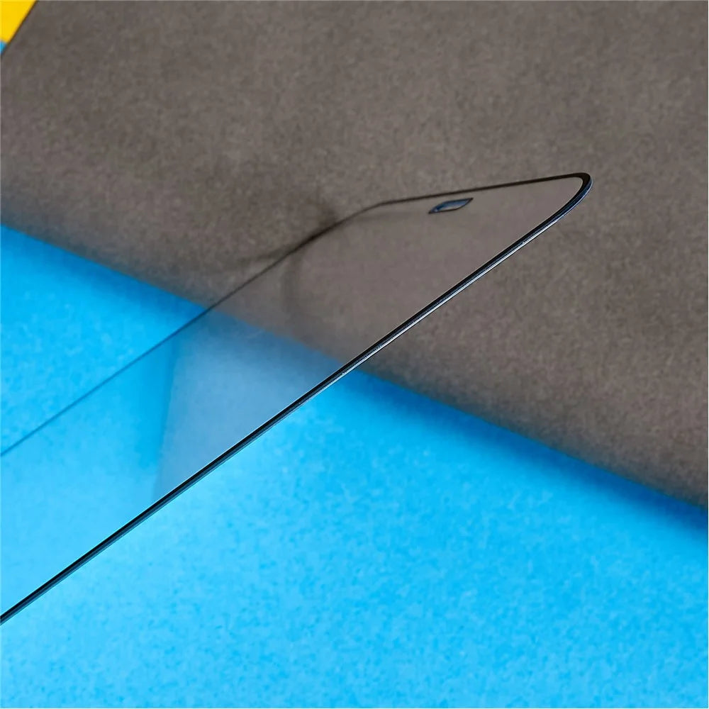 RURIHAI For iPhone 12 6.1 inch/12 Pro 6.1 inch 0.18mm AGC Tempered Glass Silk Printing Screen Protector Shatter-proof Full Glue Full Screen Film - 6