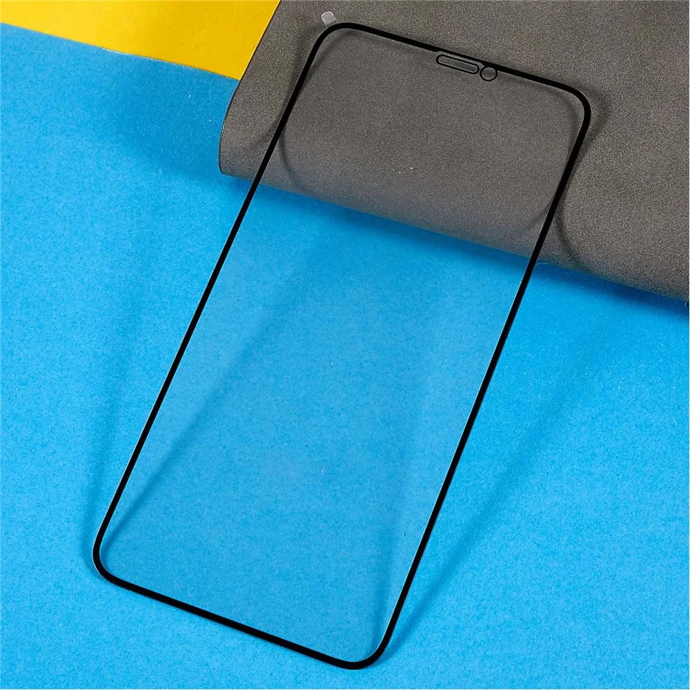 RURIHAI For iPhone 11 Pro 5.8 inch Ultra-thin AGC Tempered Glass Silk Printing Full Glue Full Size Silk Printing HD Clear Screen Protector - 4
