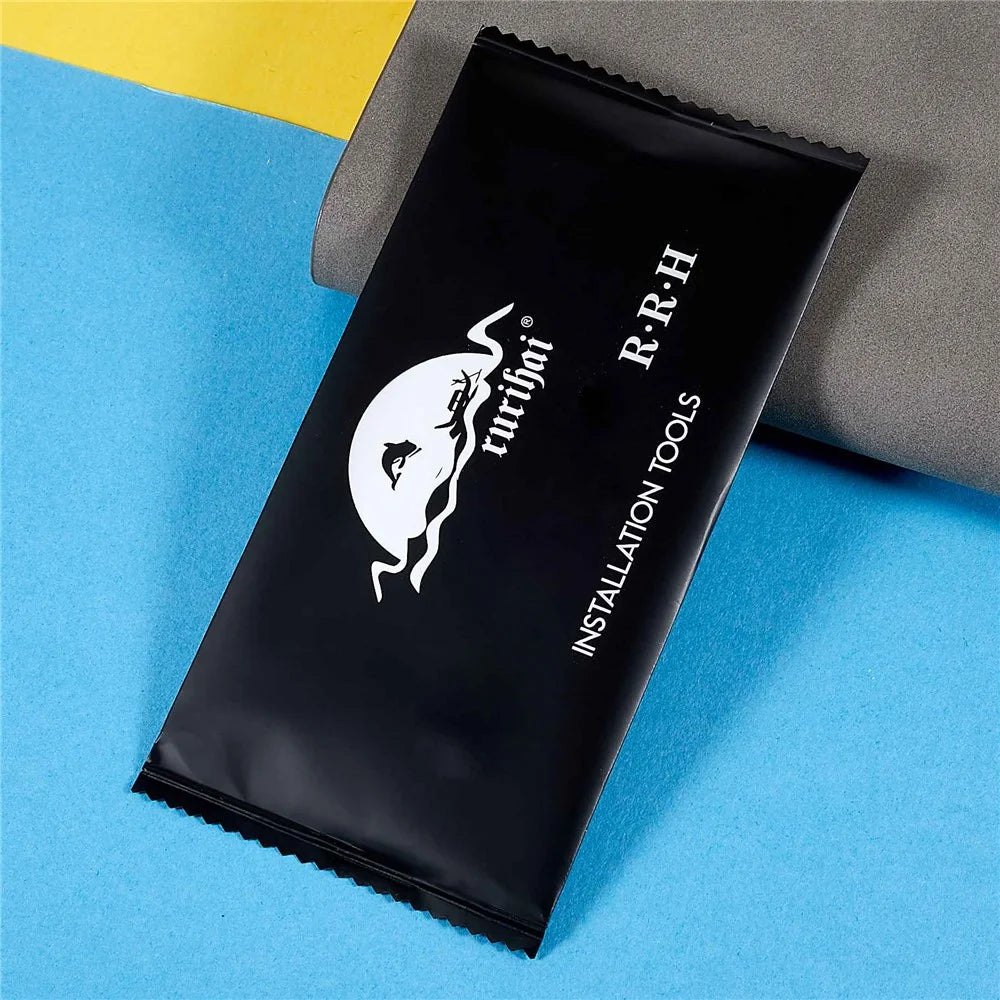 RURIHAI For iPhone 11 Pro 5.8 inch Ultra-thin AGC Tempered Glass Silk Printing Full Glue Full Size Silk Printing HD Clear Screen Protector - 5